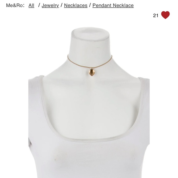 Me & Ro Jewelry - Me & Ro Rare 10K Lotus Petal Pendant Necklace in Very Good Condition